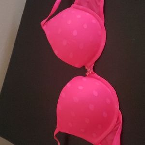Cute, pink, polka dots 36B